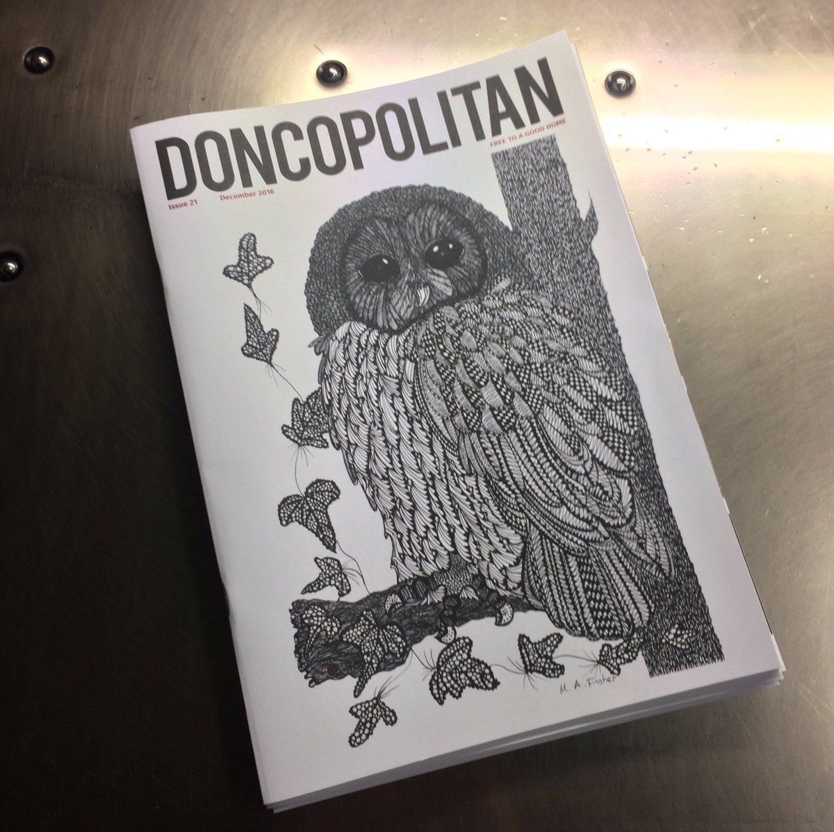 Evolutionprint's tweet photo. Doncopolitan Issue 21 OUT NOW & free to a good home..... @DoncopolitanMag #OXEvolutionPrintTen https://t.co/b7d8zaAVw3
