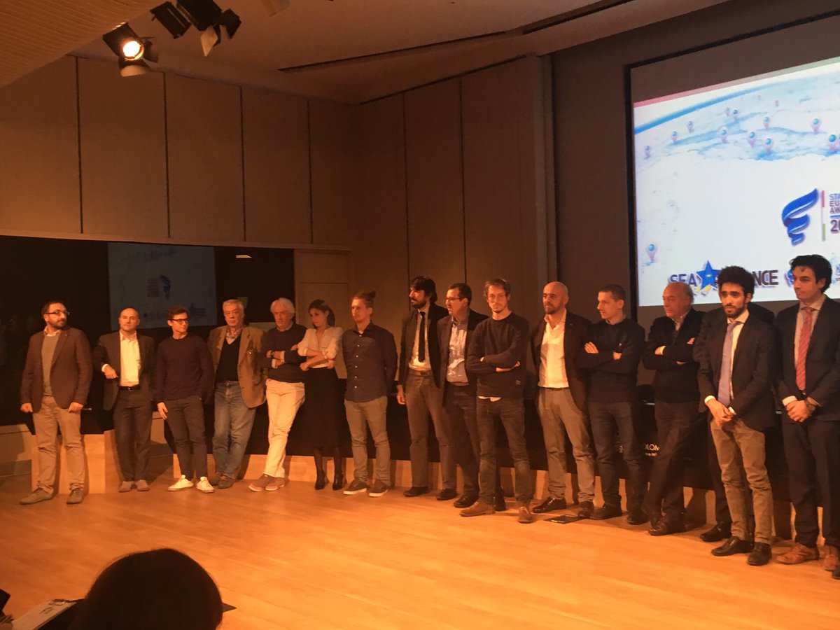 corsi_i's tweet photo. War of the worlds at @SEUA2016_Italy: questions from the jury awarding special national prizes to competing startups @EEN_EU @x_twentythree https://t.co/tESdLyVh17