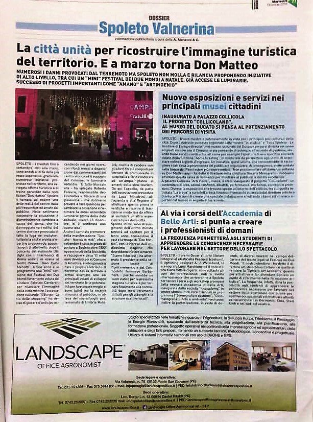 LandscapeOffice's tweet photo. Nell'era digitale non ci dimentichiamo della cara e vecchia carta stampata.
#landscape #corrieredellumbria #agricoltura #svilupporurale https://t.co/J3NZcajHDo