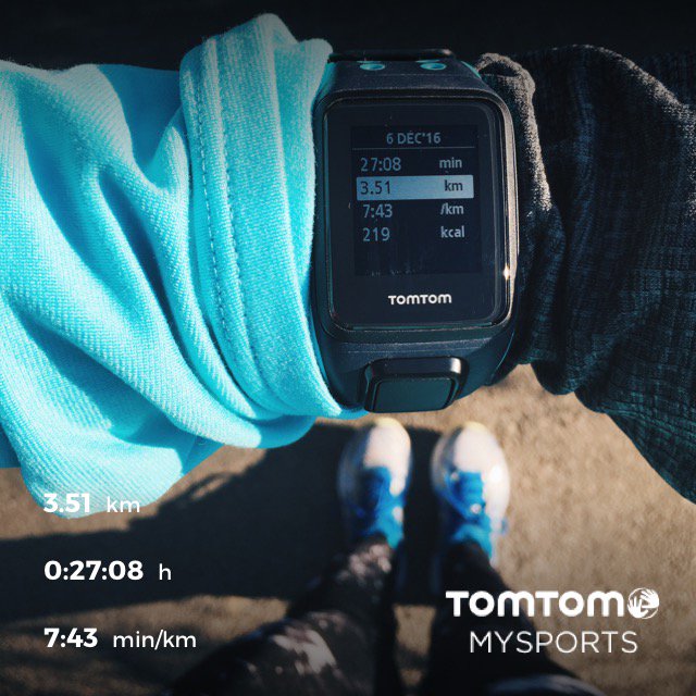 M_enaaa's tweet photo. Run du jour avec ma nouvelle montre @TomTom ! #tomtomrun 🏃🏼 https://t.co/dQYv1UQOcP