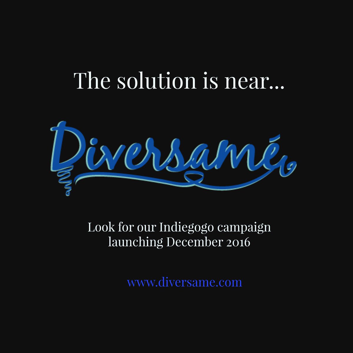 We're counting down to our Indiegogo campaign!  Can you feel it?  The solution is near!