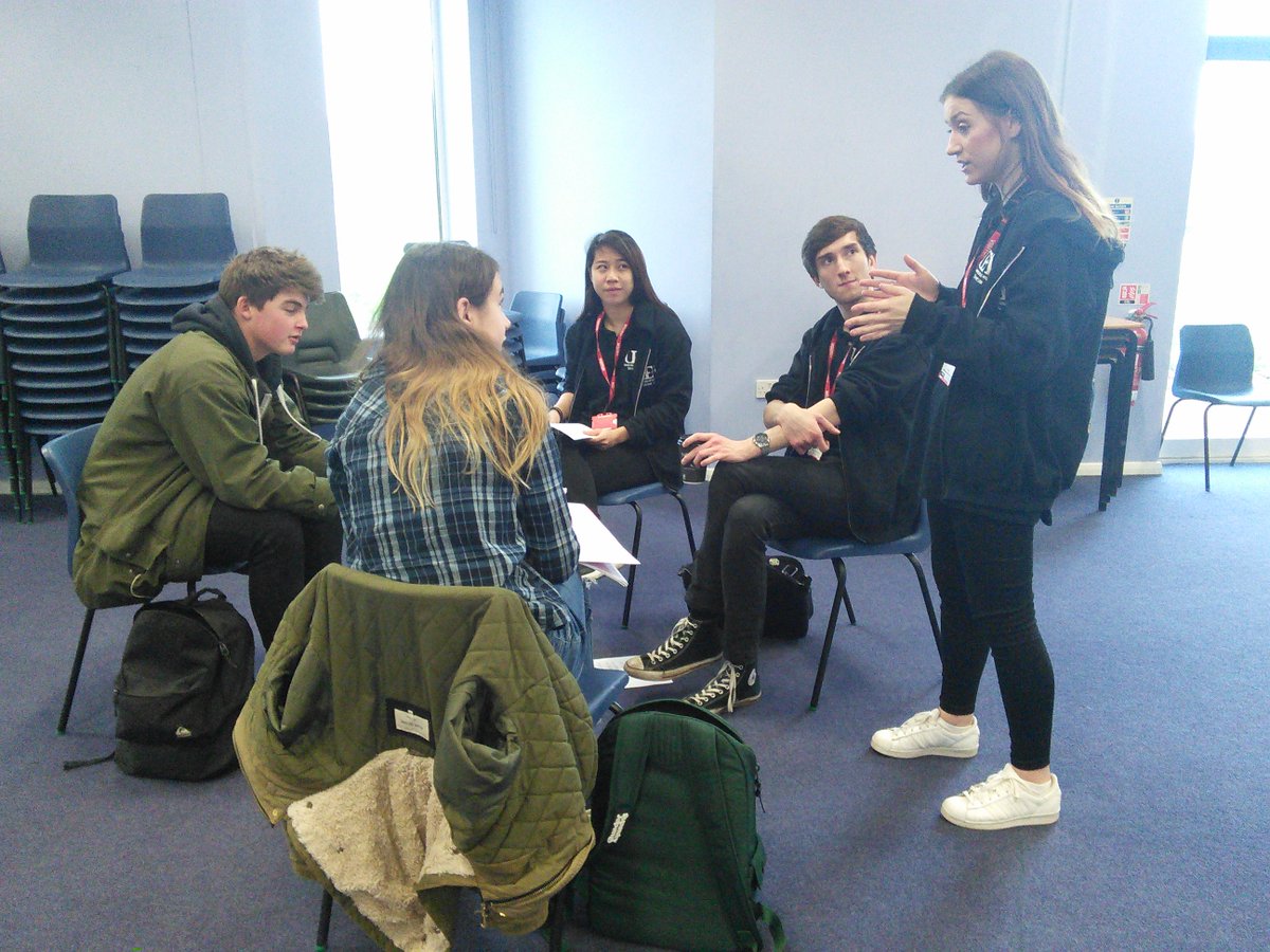 Fakenham6thForm's tweet photo. UEA Street Law in action @FakenhamCollege. Mock trial about to commence. https://t.co/UWnb28wXv5