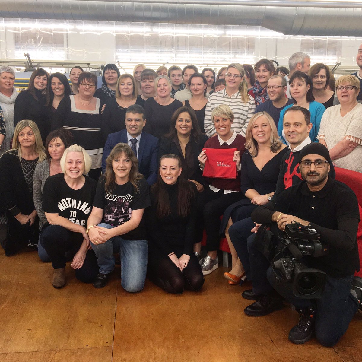 katehills's tweet photo. Thanks to @BBCBreakfast for having me on the show today. Fantastic exposure for our UK garment making industry 🇬🇧 https://t.co/31JVAcPLms