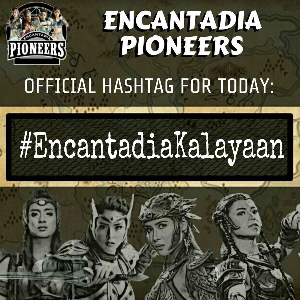 RaquimSapiro's tweet photo. Official Hashtag for Today | #EncantadiaKalayaan | Dec. 06, 2016 | Encantadia Pioneers | https://t.co/JNCqrN6BnD