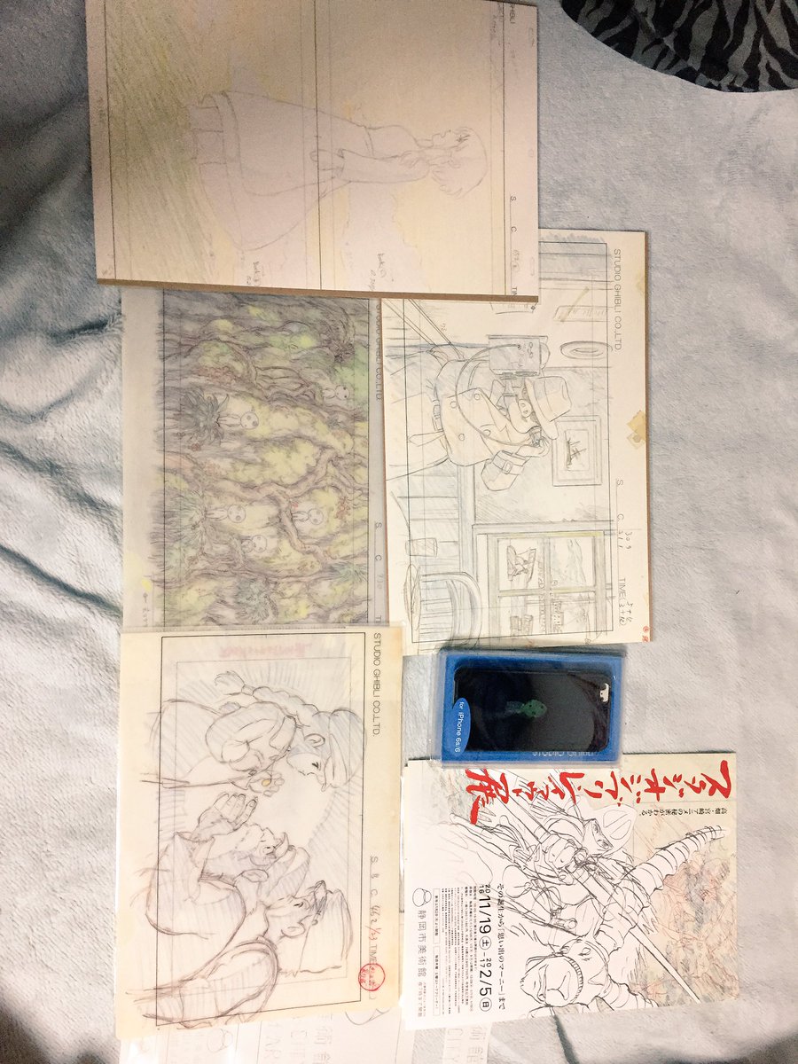 渋谷一貴 Auf Twitter やっと行けたスタジオジブリレイアウト展 まじやばかった 感動 気づいたら３時間以上たってたっけ 笑 改めてジブリの凄さ感じれた グッズも久々買えてよかった ジブリのiphoneケースどれも良すぎて迷ったけん1番好きなものけ姫にした