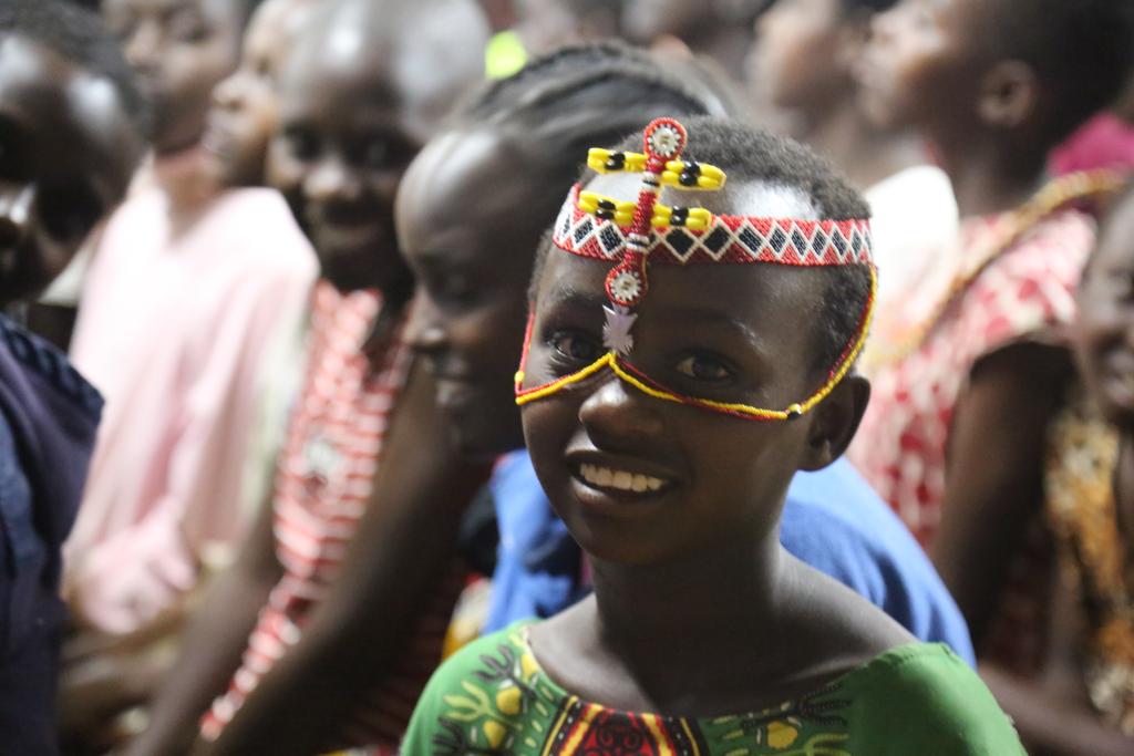 Amref_Kenya's tweet photo. 11 year old Lina Lelenguya is happy and excited to be among the 350 girls graduating tomorrow through the alternative ceremony to #endFGM https://t.co/cd8KTU1Nso