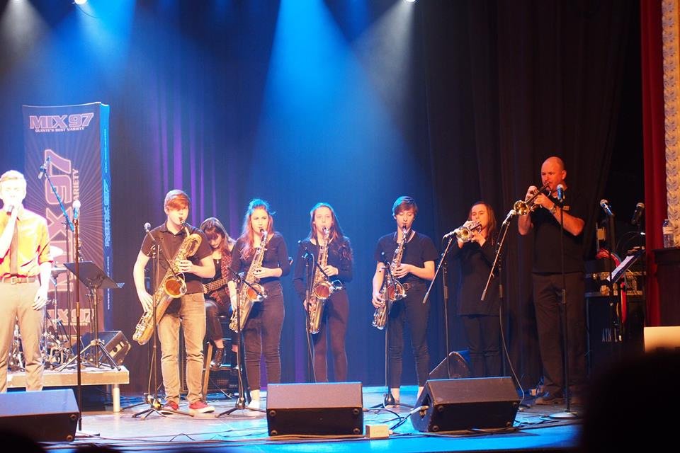 MusicCSS's tweet image. Great night @EmpireTheatre_ with @MIX97radio Christmas.  #cssmusicrocks @csschargers @HPEschools @ArtsCSS