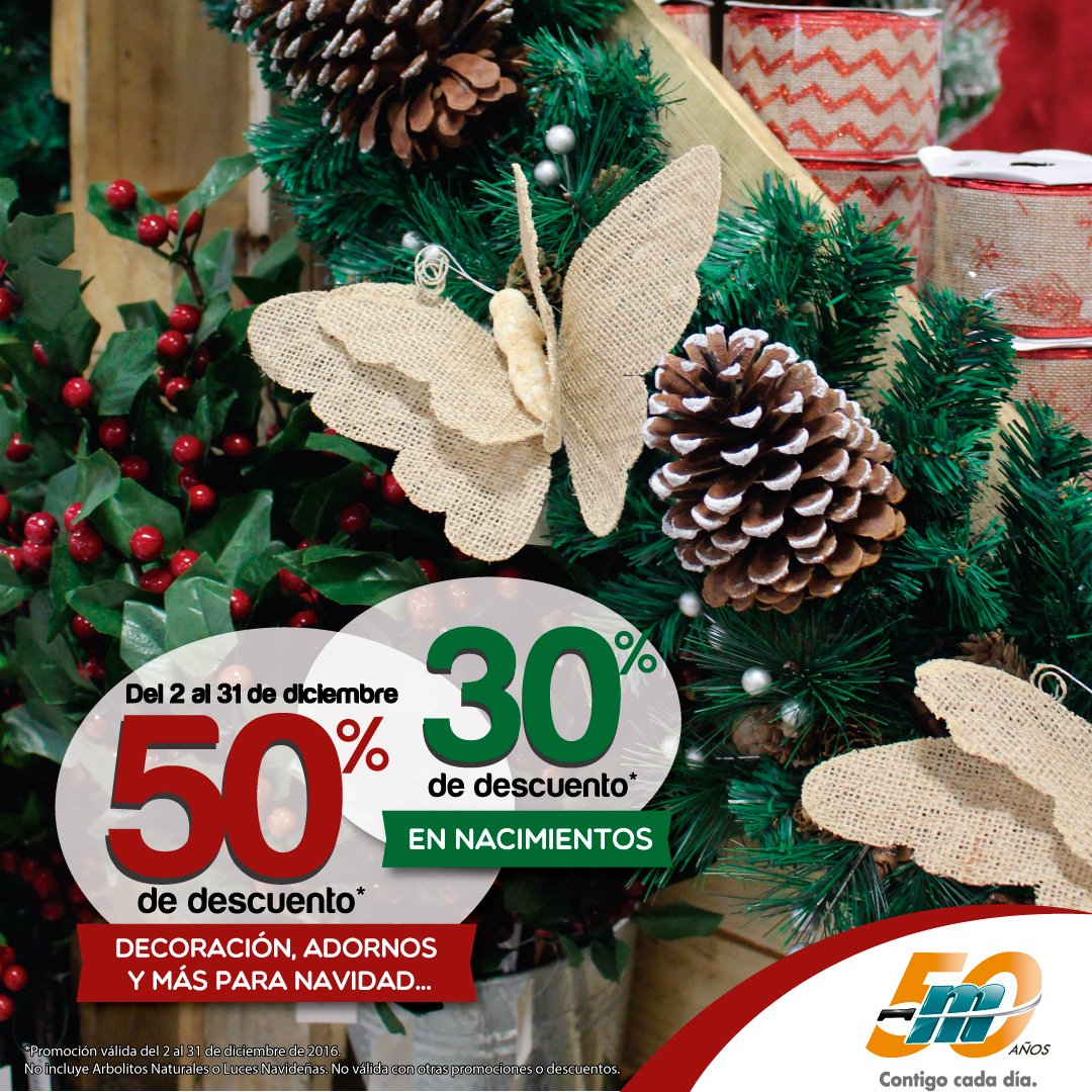 machetazopanama's tweet photo. Queda poco para #Navidad, pero mucho de nuestros descuentos ¡Aprovéchalos! #ElMachetazo #UnColorDeNavidad #ContigoCadaDía https://t.co/mvps5837G8