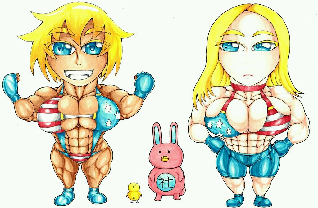 #SDを見たらその人の人柄がわかる 
ムキムキ～💪(*'ω`*💪)💪(⌒‐⌒💪) 