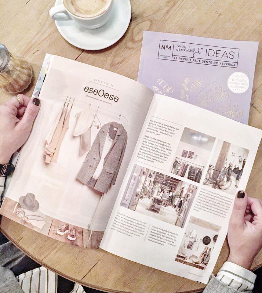 modaeseoese's tweet image. Que sí, que sí... Que la nueva revista Ideas de @mrwonderful_ ya está a la venta y nos dedican un precioso reportaje 😍#mrwonderfulideas