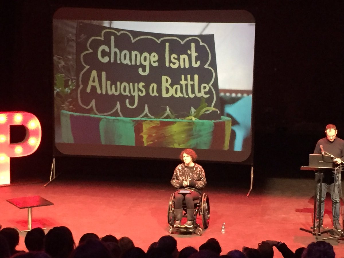 FalkirkHigh's tweet photo. Mentors from across the country being inspired by @touretteshero's Jess Thom #mvpscotland #iwill #togetherwecancreatechange https://t.co/0pBEXcYhYj