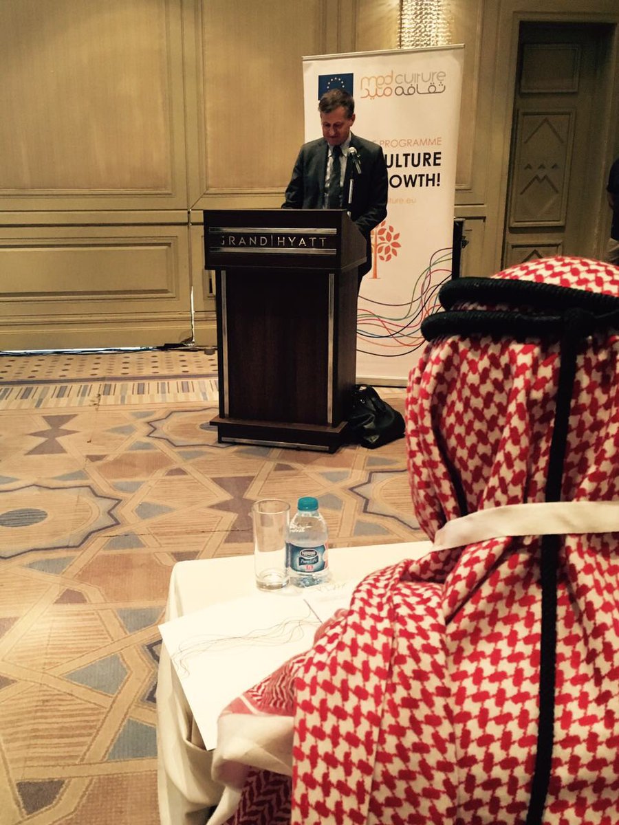 AndreaFontanaEU's tweet photo. Opening @MedCulture 2nd National Consultative Workshop: a decisive milestone for defining cultural policy in Jordan #EUinJordan https://t.co/y8ciuXMIDB