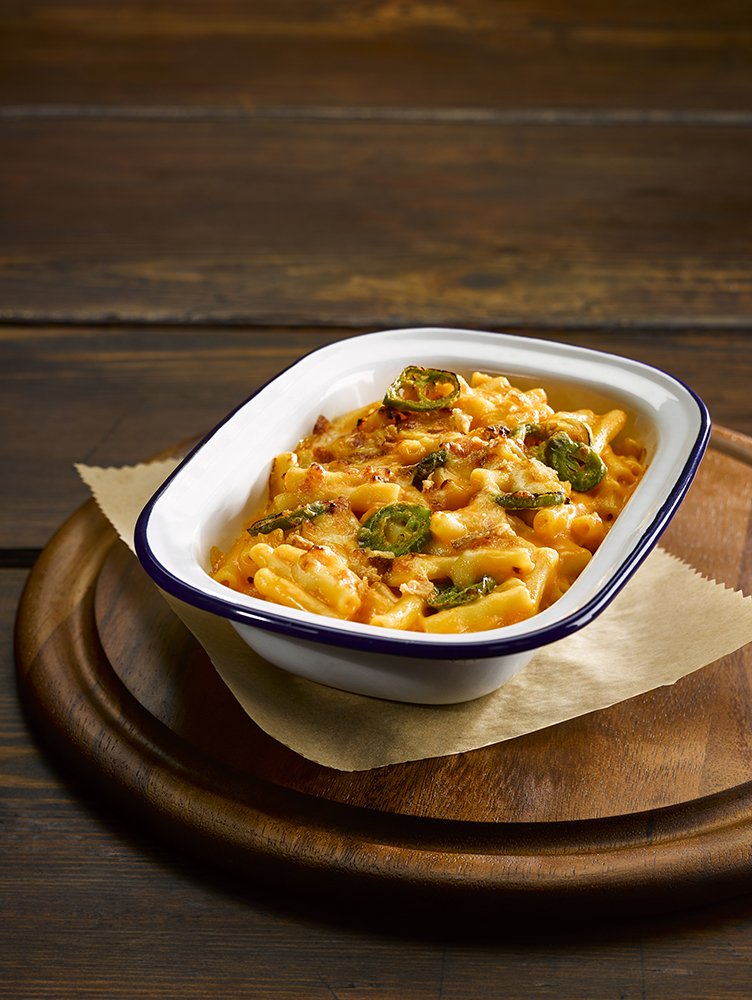 ShareTheShack's tweet photo. Need a winter warmer with a kick? Try our Mac &amp; Jack, this meal is sure to do the trick! #spicy https://t.co/iRY3MwkTYg