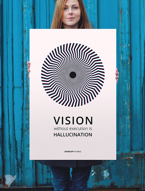 RealStartUpCity's tweet photo. #Vision without action is a daydream. Action without vision is a nightmare. #Japanese #quote #Thomas #Edison https://t.co/1CoBSry2um
