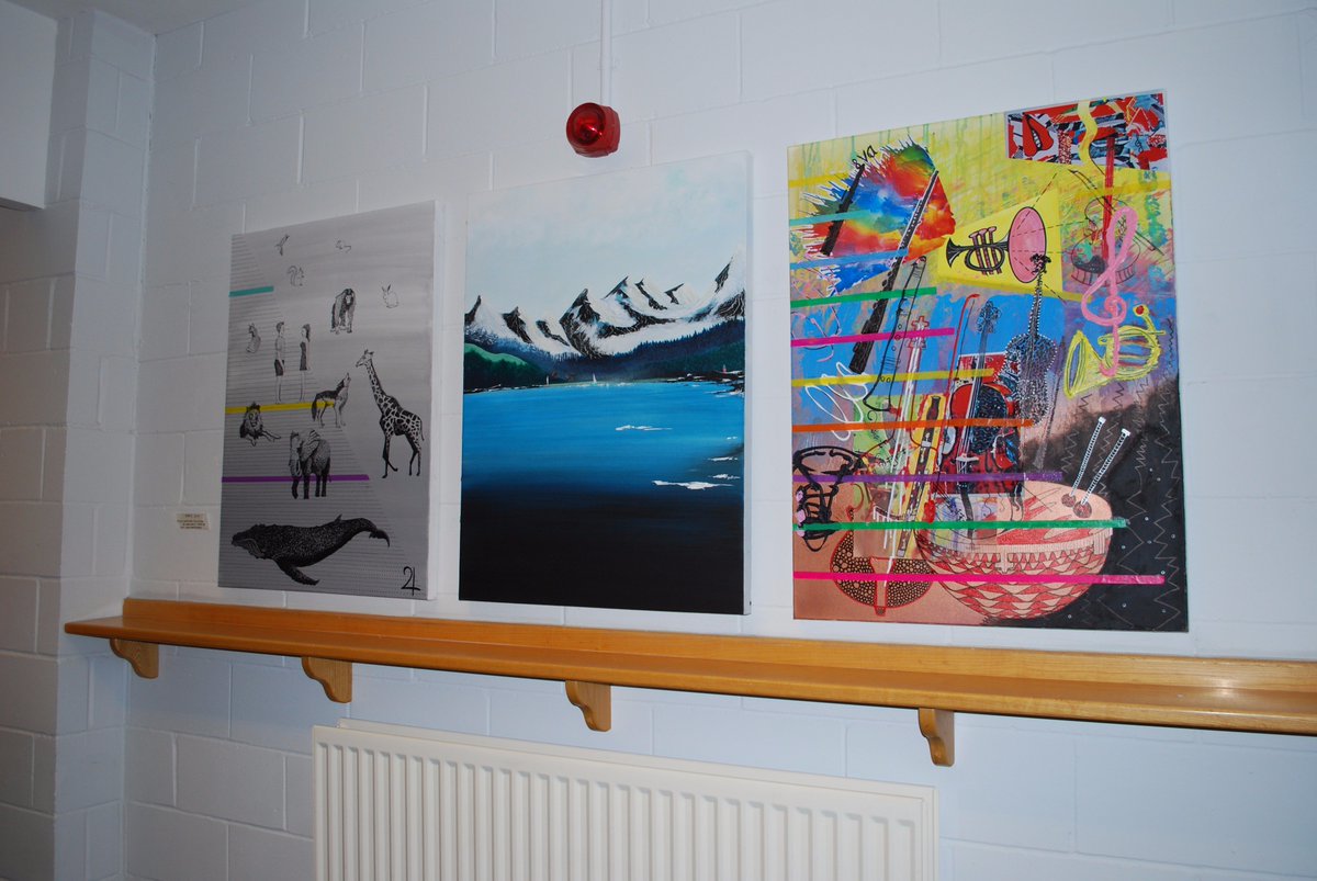 maryhareschool's tweet photo. Great examples of work by deaf artists at @ArlingtonArts in Ex Mary Hare pupil, Ruth Montgomery's, Audiovisability Exhibition @FluteGirl7 https://t.co/wV2r3XhUe0