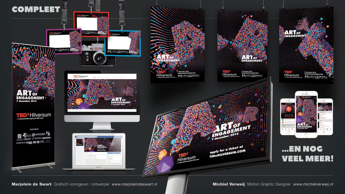 De #vormgeving van <a href="/TEDxHilversum/">TEDxHilversum</a> is compleet, we hebben zelfs een #app! #tedxhilversum #artofengagement Tickets > tedxhilversum.com