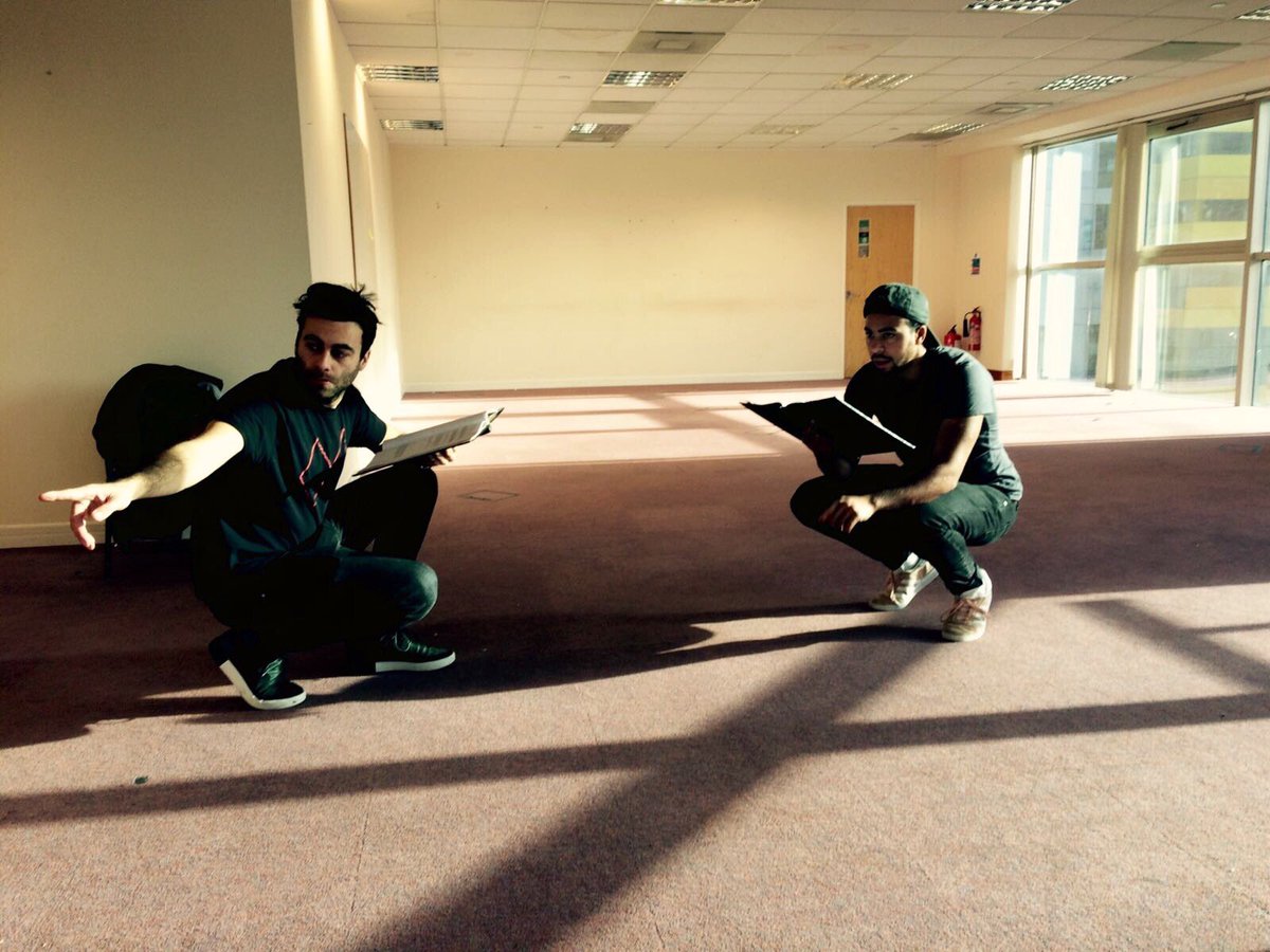 ChaskisTheatre's tweet photo. Rehearsals for The Human Traces by Anders Lustgarten #AfterOrlando @ParkTheatre tickets: https://t.co/FhR3sckQgC https://t.co/MtaEHJePDm