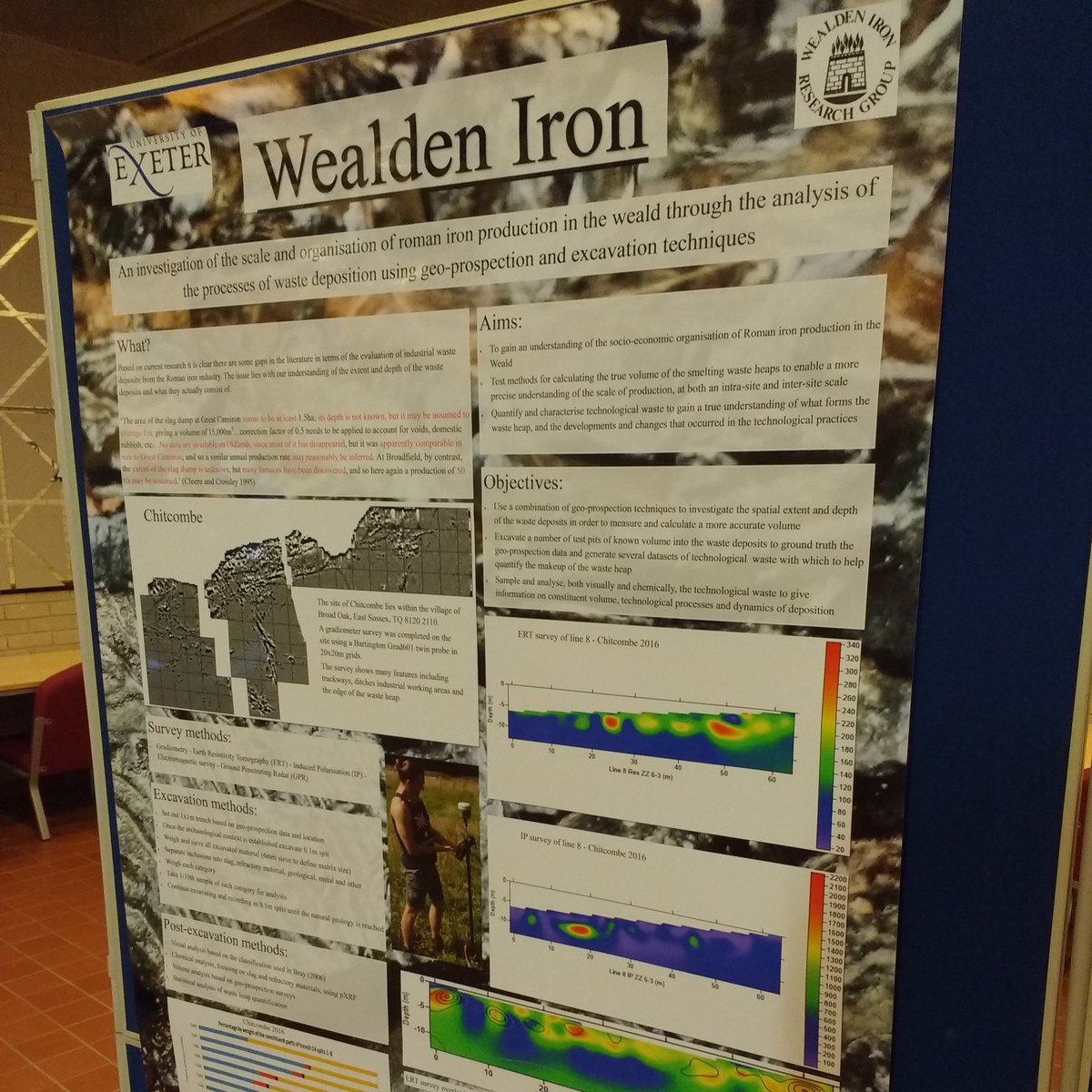 arch_ethan's tweet photo. #Poster is all up and ready to go. Hopefully get some interesting conversations going about my #PhD #research #HMSRiP16 https://t.co/Xgu4VFtGlO