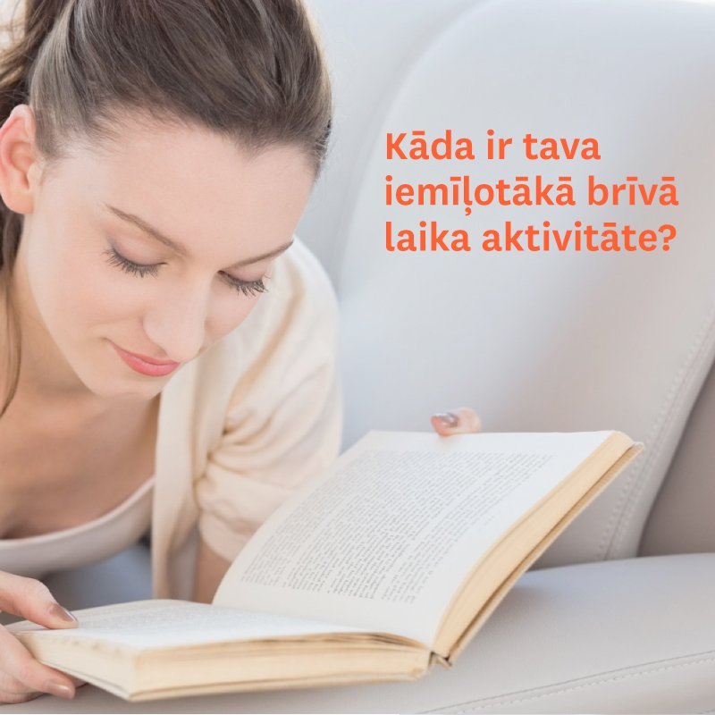 Milupa_LV's tweet photo. Līdzko tev ir iespēja būt tikai ar sevi - kāda ir tava iecienītākā aktivitāte, kas tevi uzlādē? :) https://t.co/w8k3irAngJ