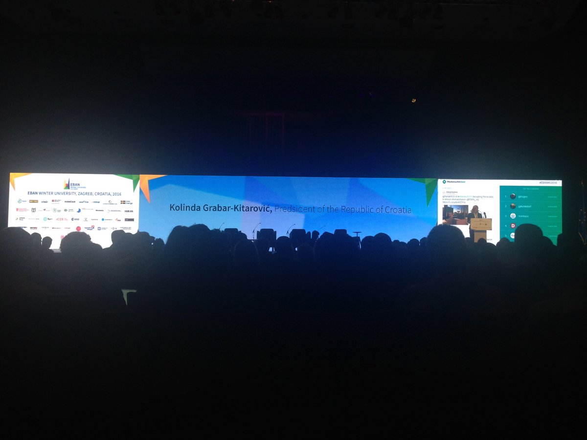 IvanaRaka's tweet photo. "Croatia is open for business" #ebanwu2016 #entrepreneurs https://t.co/5lsOql6gRQ