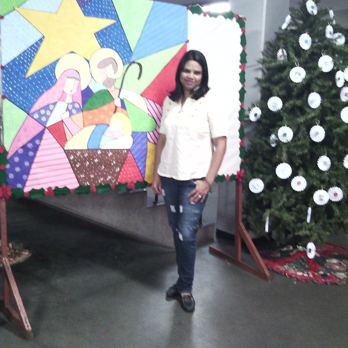 Navidad en  la Domingo  Faustino Sarmiento.
