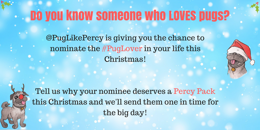 HQstories's tweet image. Treat your favourite #PugLover this Christmas! Nominate them to #win by Weds and they could get their hands on exclusive #pug goodies! 😍