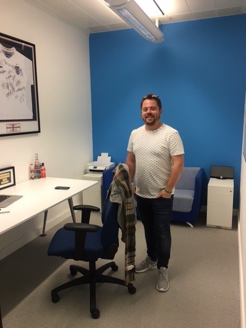 discoverypark_'s tweet photo. We're loving Nigel @ SMR7's new office! Another Discovery Park success story! #DPTenantCommunity #expansion https://t.co/Lpx2LyXbVk