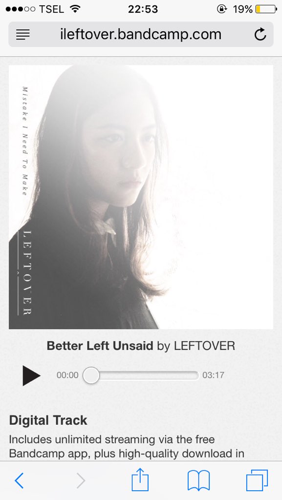 Single pertama dari EP Mistake I Need To Make bisa di stream di bandcamp kami..

Go check that out and tell us what you think about it!