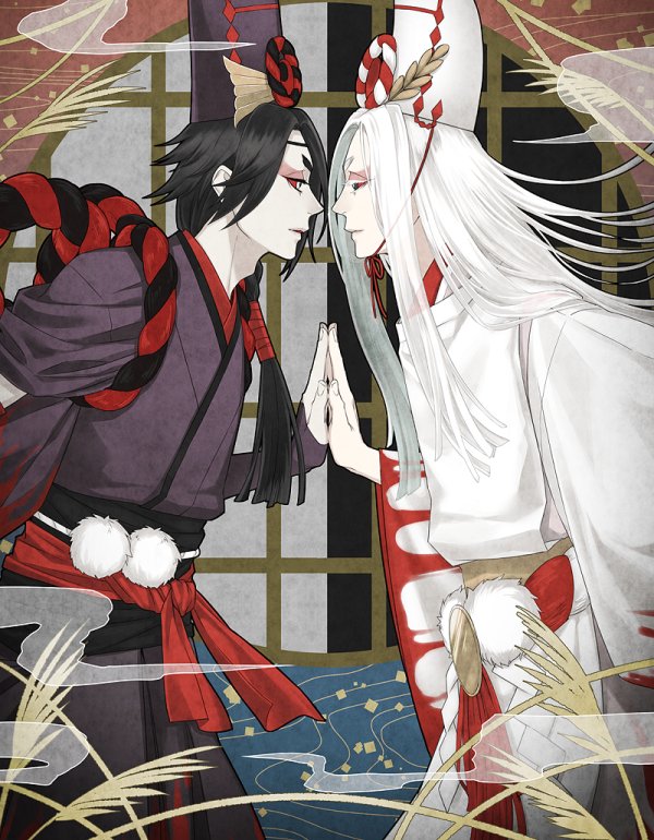 べっこ Twitter ನಲ ಲ 広州のイベント用に中国で人気のrpgアプリ阴阳师のファンアートを描かせていただいたのですが キャラも綺麗でゲーム自体もすごく面白そうなので日本でもリリースして欲しいです