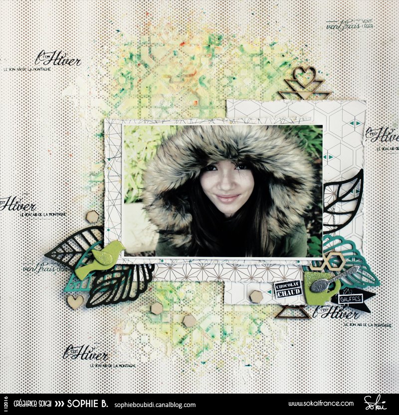 SokaiFrance's tweet image. #page #hiver en #nouveau #tampon et en #papiers de #scrapbooking #SokaiFrance ! On adore pour le #multiencrage ow.ly/wBf9306B0GS