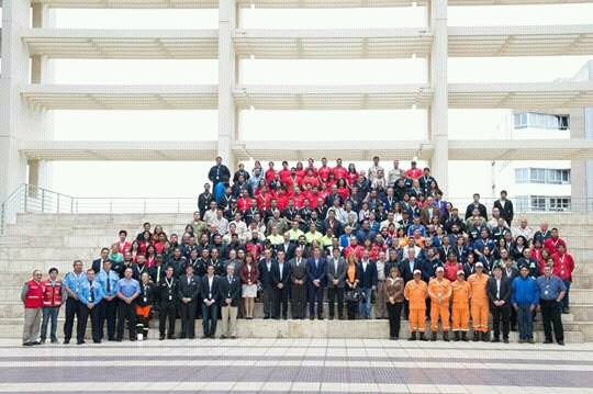 juntaDCpitalito's tweet photo. Destacada participación de funcionarios delegados de @DefensaCivilCo invitados a #SIMEX2016 ARGENTINA. Aquí foto histórica de este evento https://t.co/6F49cvkvTu