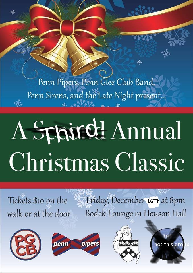 Penn Glee Club Band tweet media