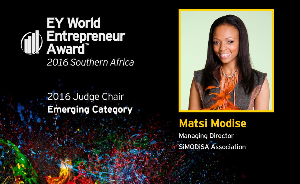 EY_Africa's tweet photo. Proud to welcome our esteemed judges who will be selecting this year’s Southern Africa #WEA2016 winner.  #EmergingCategory #Entreprenuers https://t.co/1qphwqAX0J