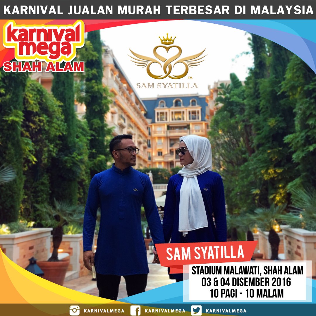 karnivalmega's tweet photo. Vendor yang ada di Karnival Mega Shah Alam hujung minggu ini. https://t.co/IfDx8a0ukp