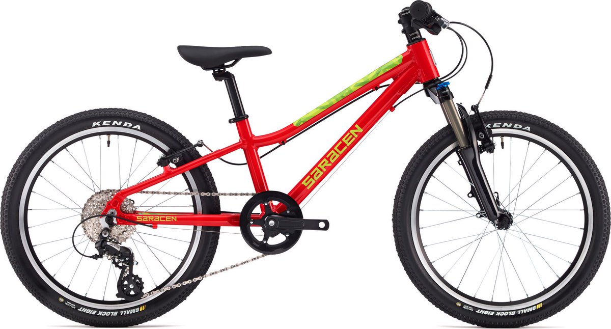 👍-shift gears on kids all-action <a href="/SaracenBikes/">Saracen Bikes</a> Mantra JNR