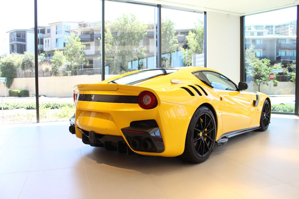 brisbaneferrari's tweet photo. One lucky customer took delivery of this heart stopper today
#Ferrari #FerrariBrisbane #F12TDF https://t.co/J4jCA3NfoN