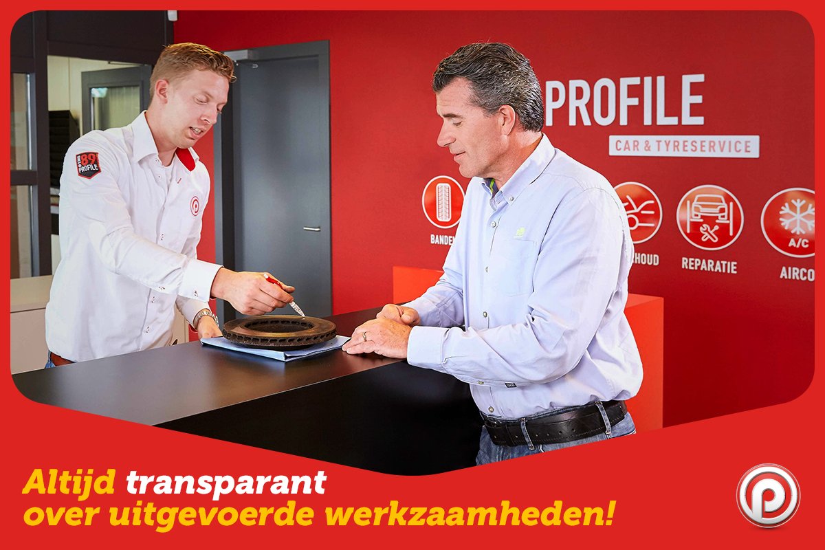 Helder, eerlijk en altijd transparant over de uitgevoerde werkzaamheden. Voor ons héél gewoon, lees meer op profile.nl/pro