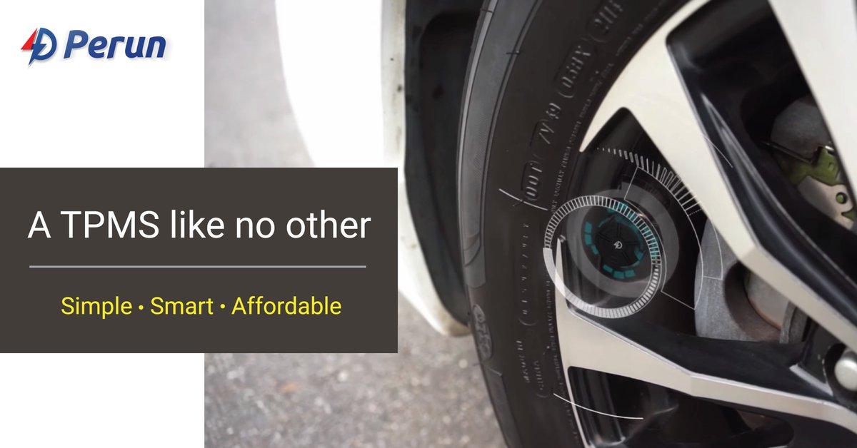 PerunTech's tweet image. This is our first Facebook AD. &quot;A TPMS like no other&quot;
We&apos;re the simplest, smartest, and most affordable TPMS in the world, no kidding!