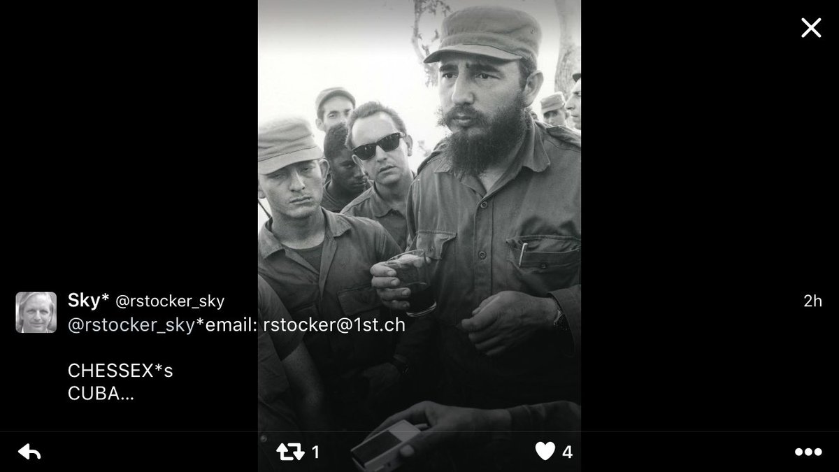 rstocker_sky's tweet photo. #FidelCastroRIP #Erinnerung 60er: #Rebellion; Zeitsprung 2016: #RSARonStockerArt #MediaService
https://t.co/fc7EDz2OLK
#HIRes☎️079 312 50 68 https://t.co/CkmYGyak5e