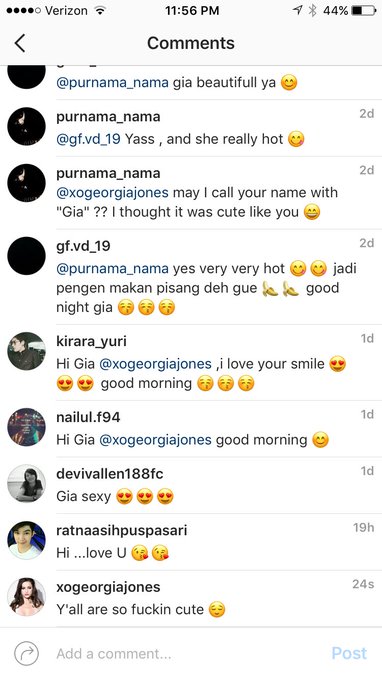 Apparently IG decided I'm deserving of a nickname #GIA ...(short for GeorGIA) 😎 https://t.co/hFN8Db5<a href="/tag/gia"class="tags"><span>#gia</span></a>