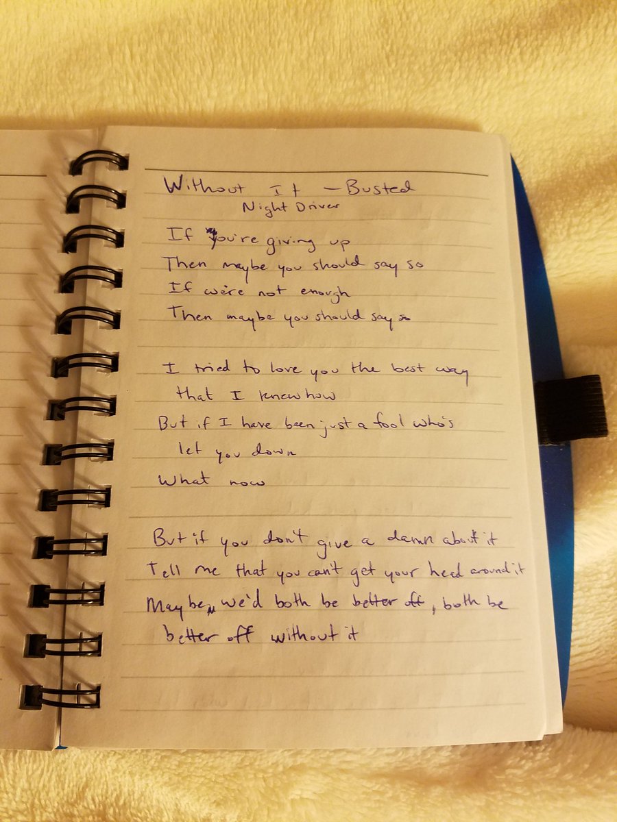 Mikey_Marx's tweet image. Can you tell me the lyric I can't understand with the arrow mark. Repeats 3 times @Busted @JamesBourne @charliesimo @mattjwillis #WithoutIt