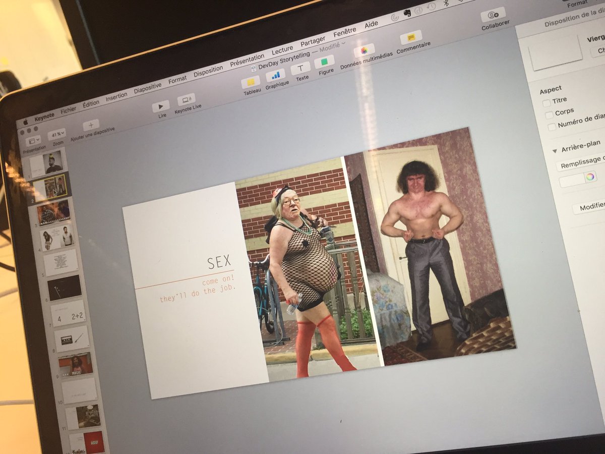 thierrycrx's tweet photo. My #keynote about #storytelling for the #DevDay2016 is ready! So excited 😆 https://t.co/0ozuDnKtM1