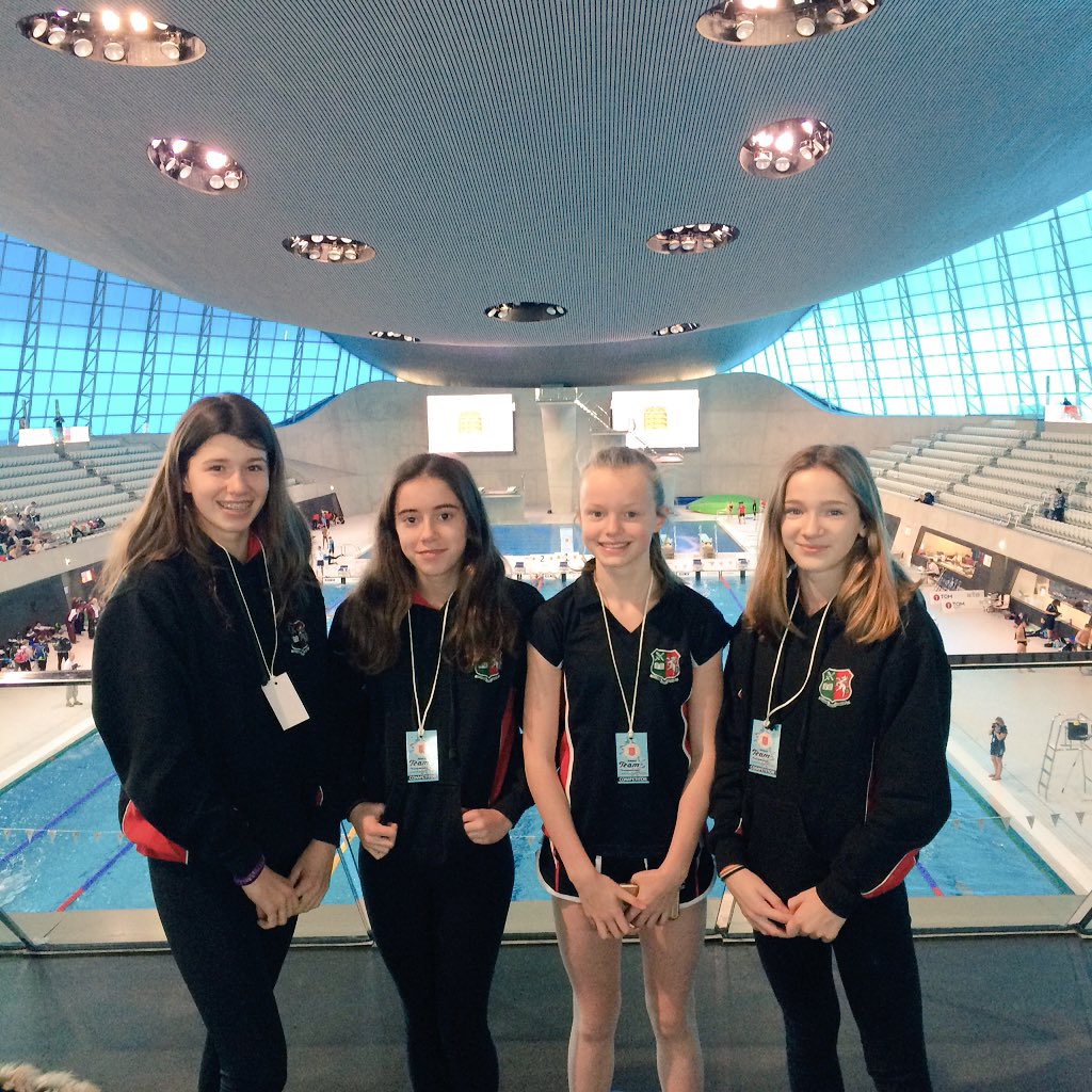 TGSPE's tweet photo. The Junior Swimming Squad came 6th Nationally in both relay events! Well done to the girls! A brilliant result! https://t.co/Rd2MGeUqza