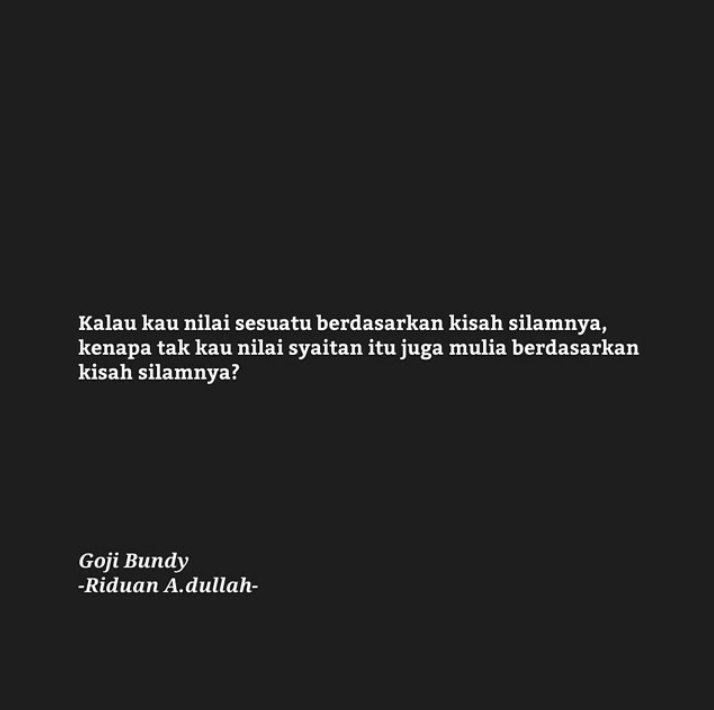 GojiBundy's tweet photo. Antara petikan ohsem dalam buku #GojiBundy ! https://t.co/X1TC3nalcn