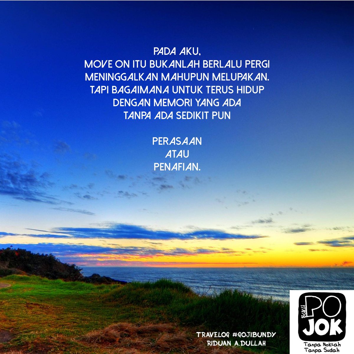 GojiBundy's tweet photo. Antara petikan ohsem dalam buku #GojiBundy ! https://t.co/X1TC3nalcn