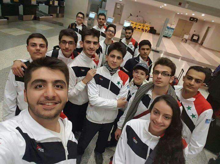 Syrian team won second place at the World Robot Olympiad in Delhi, #India. Congratulations #Syria 🇸🇾