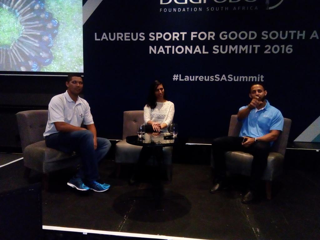 EDILA_7's tweet photo. New relationships formed with @MercedesBenz_SA  at #LaureusSAsummit https://t.co/1SwyzIbF12