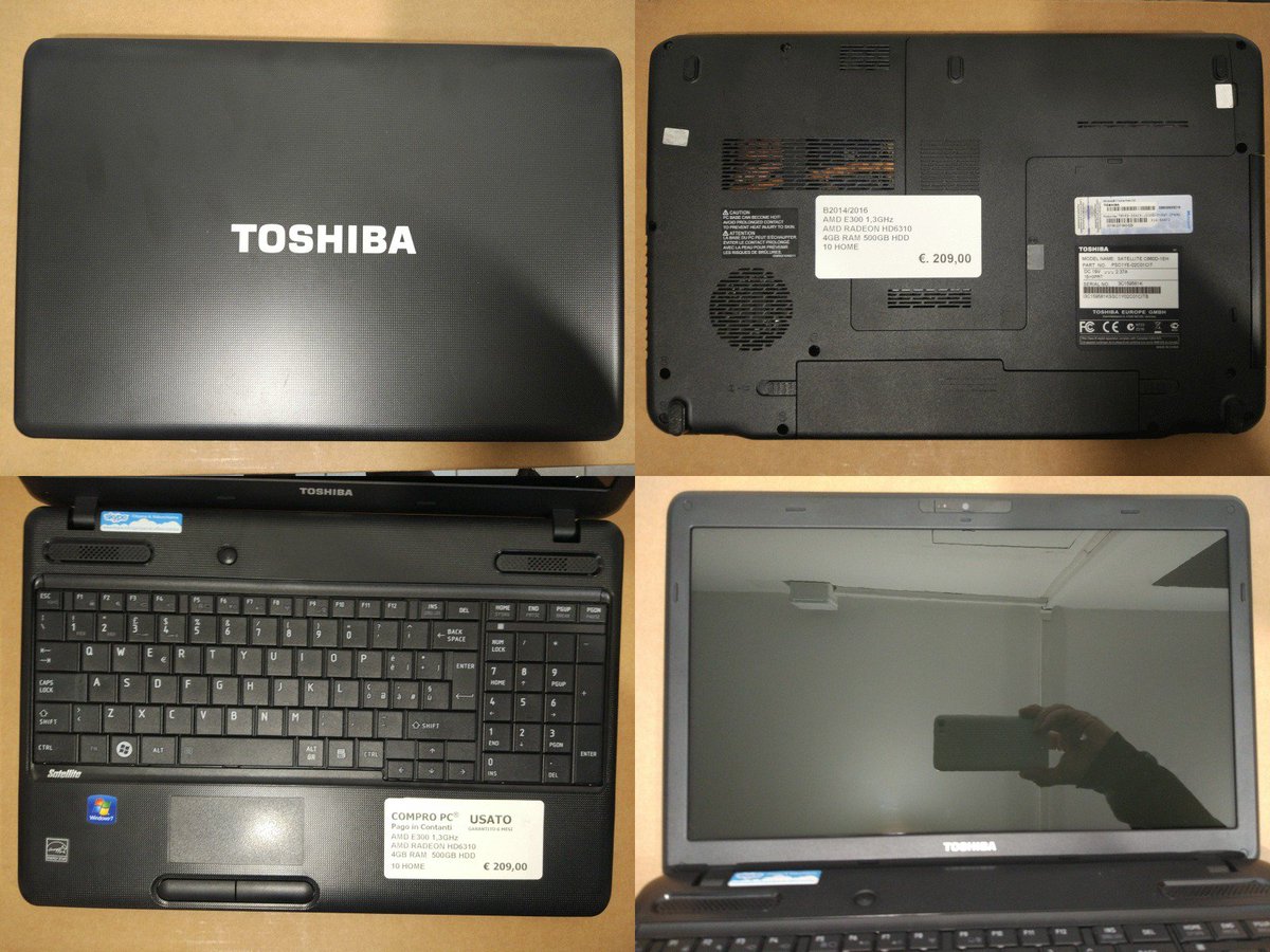 rktech_it's tweet photo. #Buongiorno a tutti! dallo #staff tecnico di #EssediPontedera!
#notebook #toshiba #Windows10 #ComproPc
https://t.co/l7O1YeUUJ8 https://t.co/9qV0dxp5G5