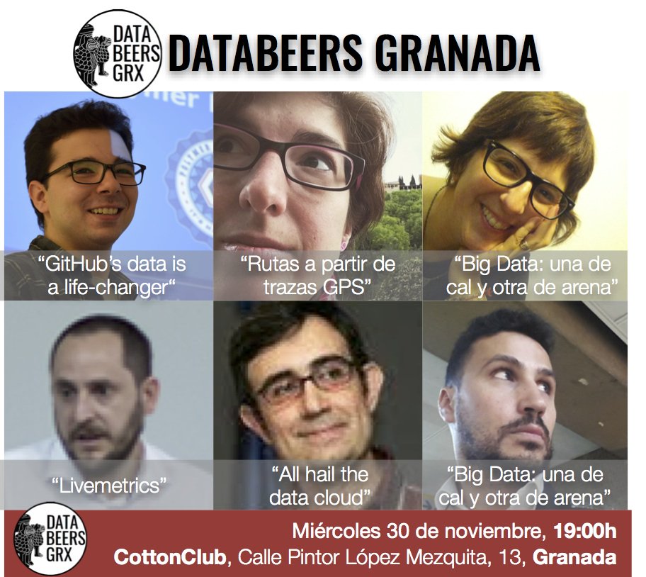 DataBeersGRX's tweet image. Just one day! Last chance for #DataBeersGRX registration: meetu.ps/32Dq8g.