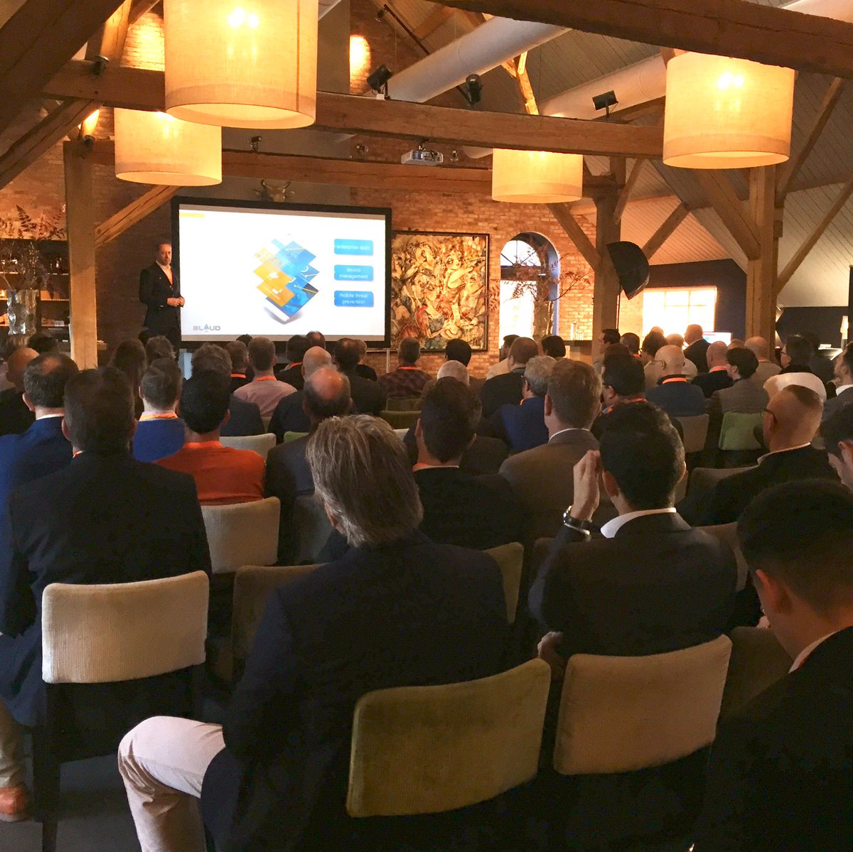 ArtiNokhai's tweet photo. @BLAUDmobile in Bunnik #legal #enterprisemobility #Security @ThierryL shares his #passion #e_office_com https://t.co/nA3UQP5MBg